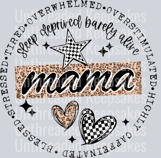 Mama_Circle_black_Accents 2DTF Transfer