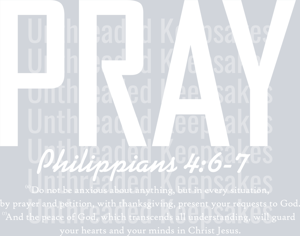 pray wh- DTF Transfer