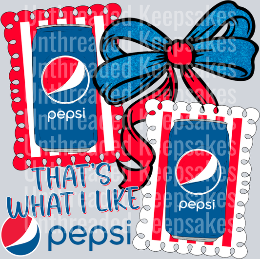 PEPSI DTF Transfer