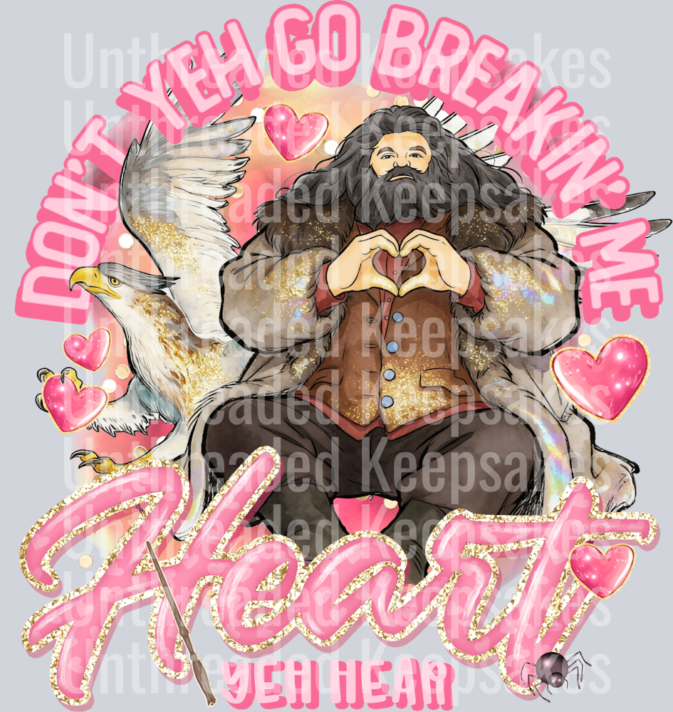 HP Hearts DTF Transfer