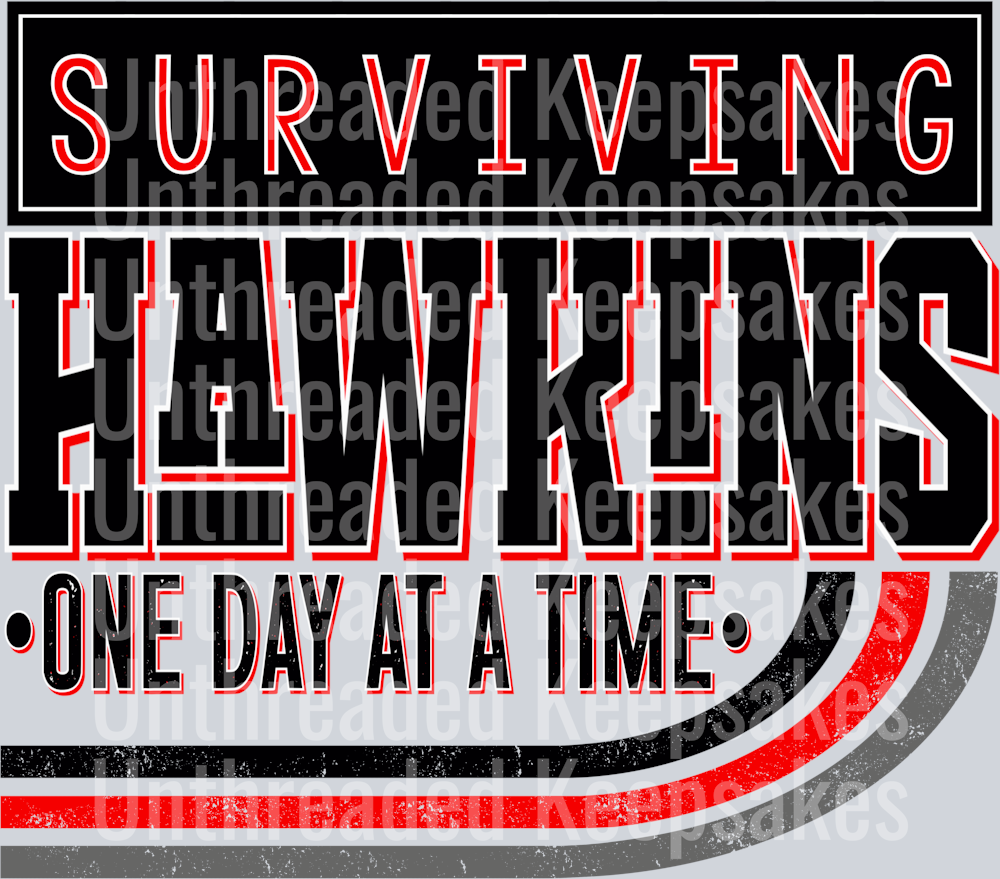 Surviving Hawkins DTF Transfer
