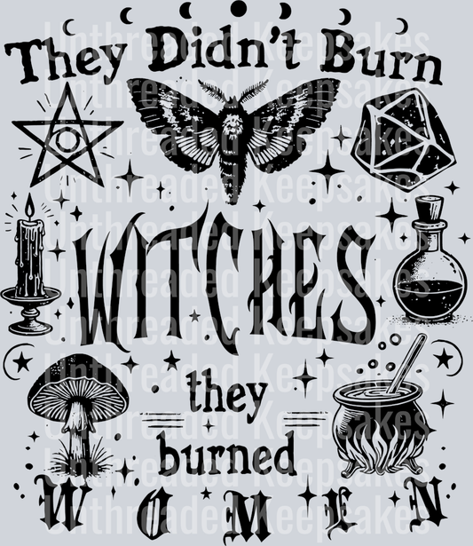 BurnWitches1-DTF Transfer