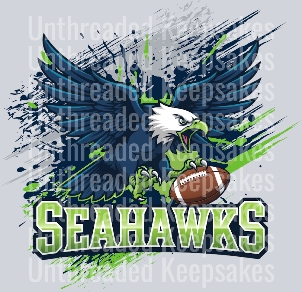 Seahawks DTF Transfer