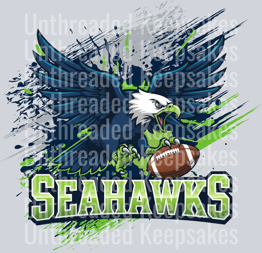 Seahawks DTF Transfer