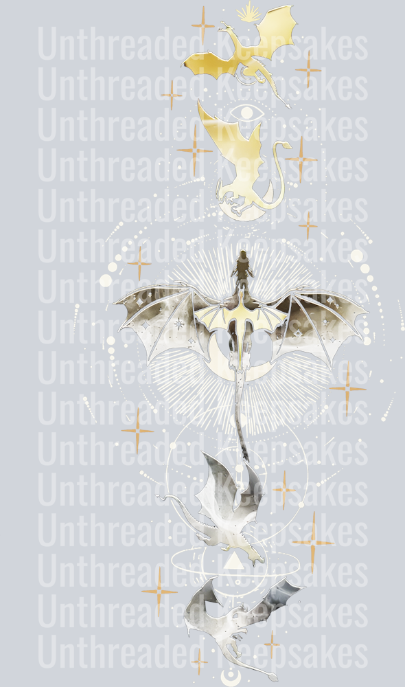 Onyx Storm Brave The Dark (1) DTF Transfer