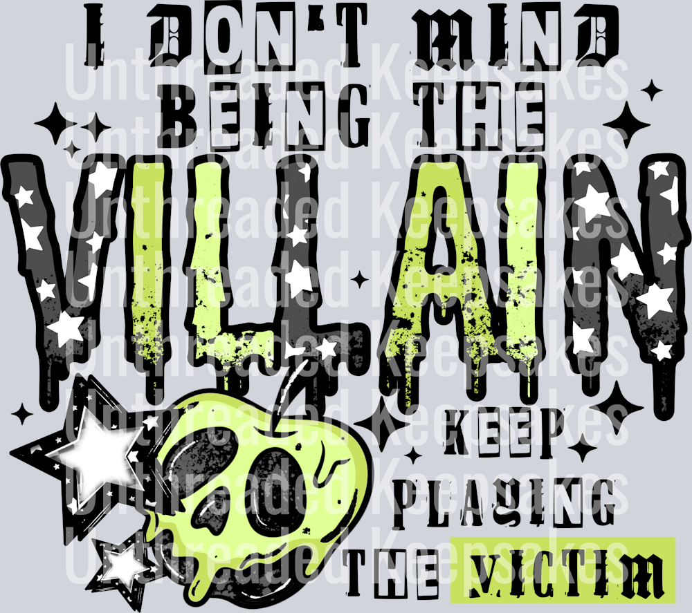 Villain DTF Transfer