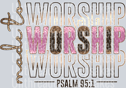 Made to worship DTF Transfer