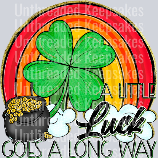 A Little LuckDTF Transfer