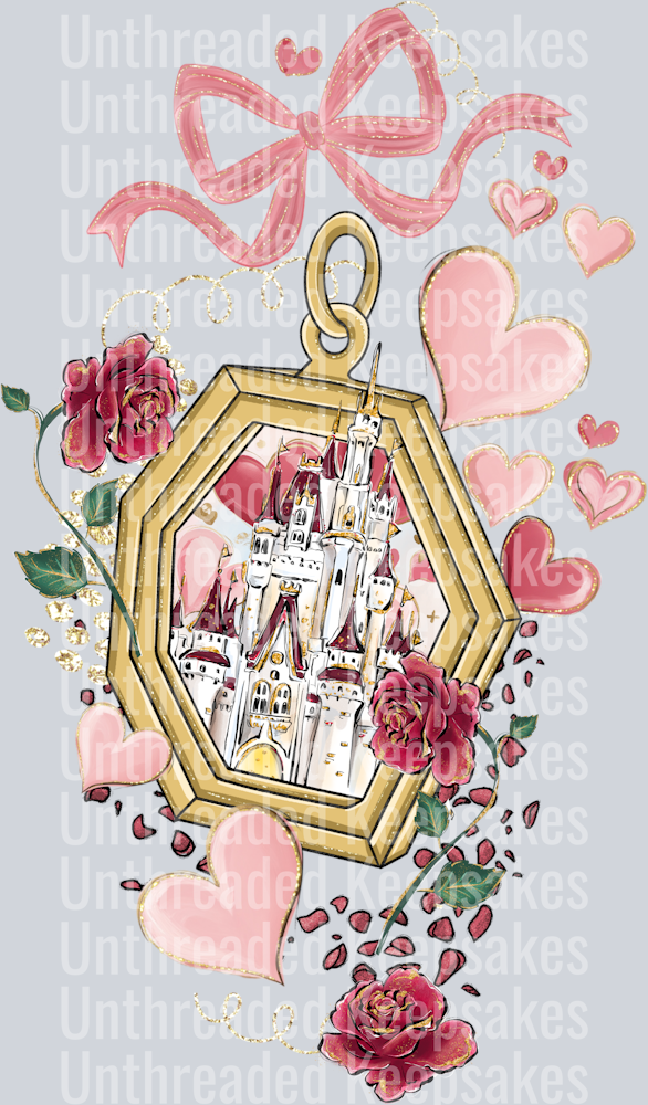 Love Locket Bella Sleeve  DTF Transfer