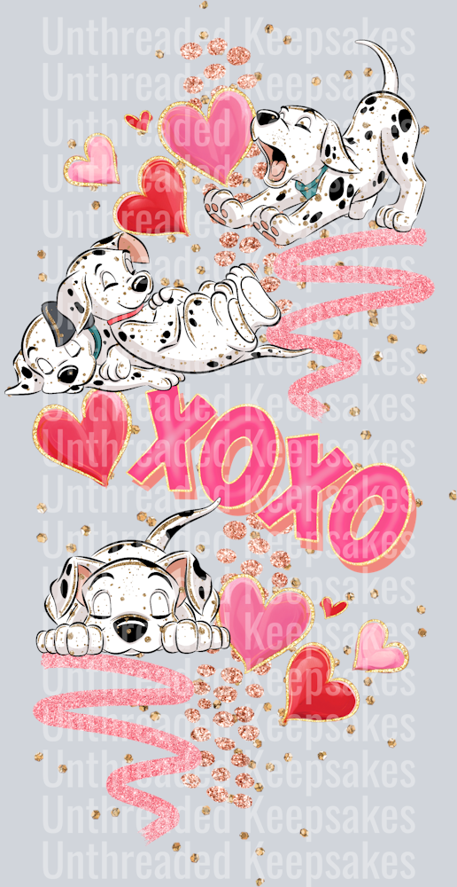 Dalmatians Sleeve  DTF Transfer