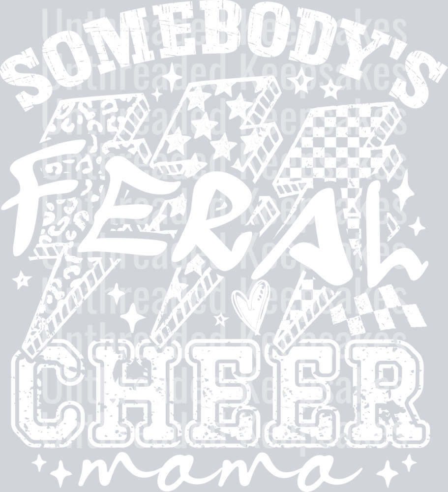 FeralCheerMama2-DTF Transfer