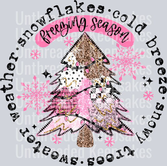 Freezing_Season_Circle_Black_WordsDTF Transfer