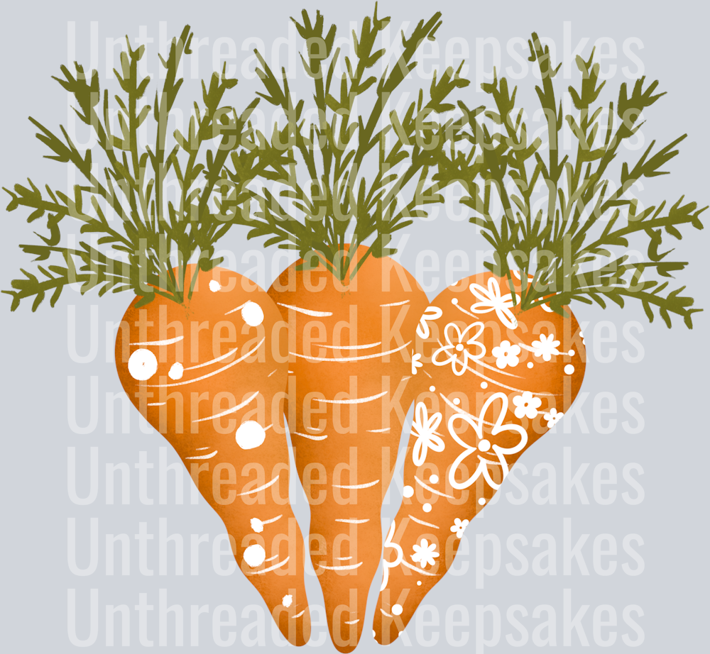 Carrots DTF Transfer