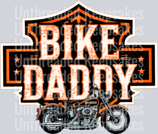 Bike Daddy DTF Transfer