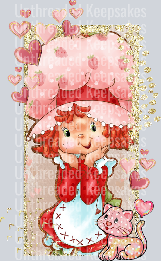 Strawberry Shortcake  DTF Transfer