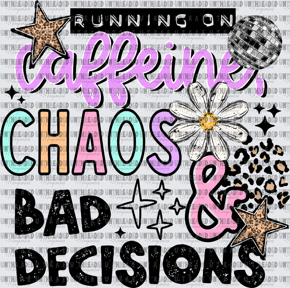 Running On Caffeine Black