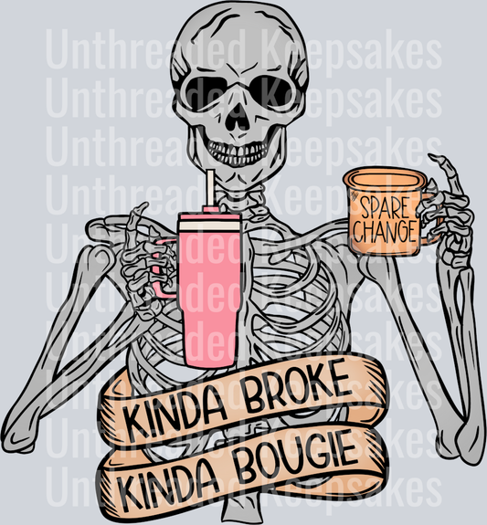 KindaBrokeKindaBougieDTF Transfer