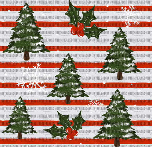 Christmas tree stripes