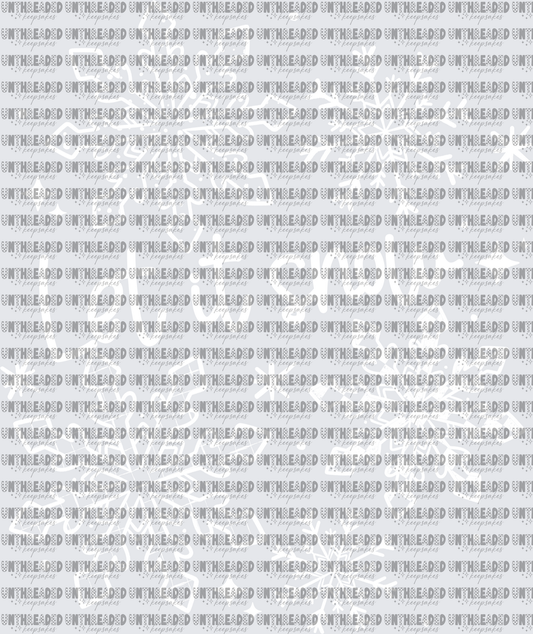 Bold White Minimalist Graphic Design on Clean Background