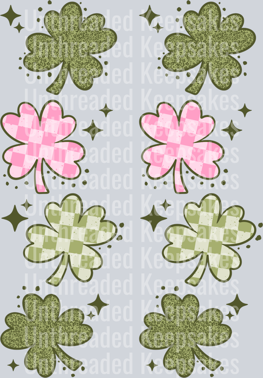 Lucky_Sleeve DTF Transfer