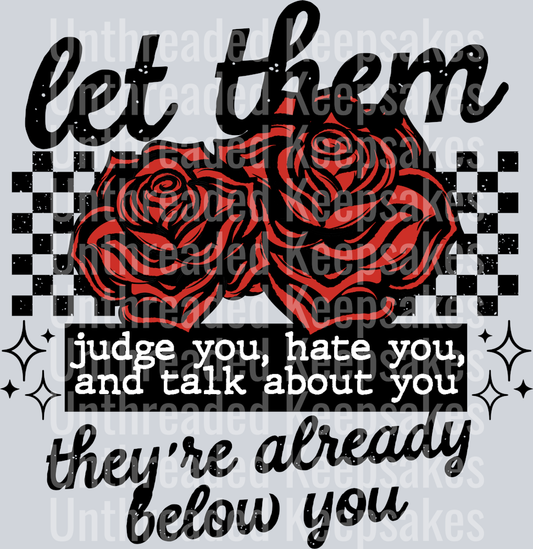 Let Them DTF Transfer