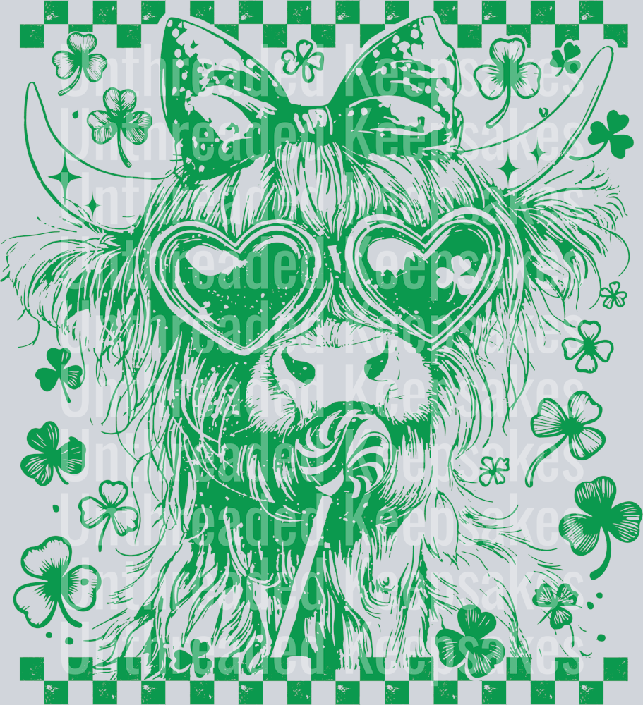 StPatricksHeiferBow2-DTF Transfer