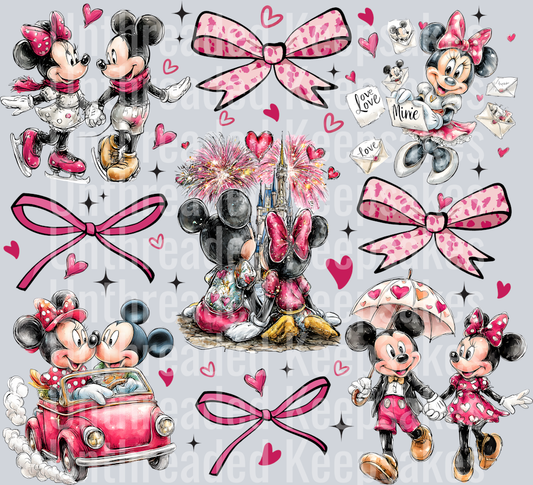 Minnie Valentines  DTF Transfer