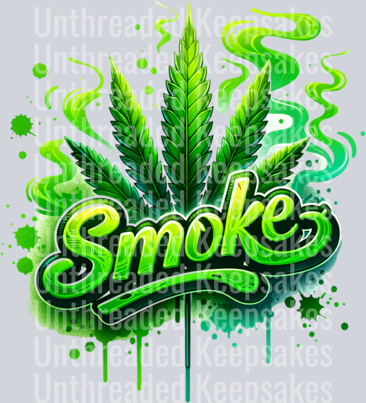 Cannabis Skulls (4)DTF Transfer