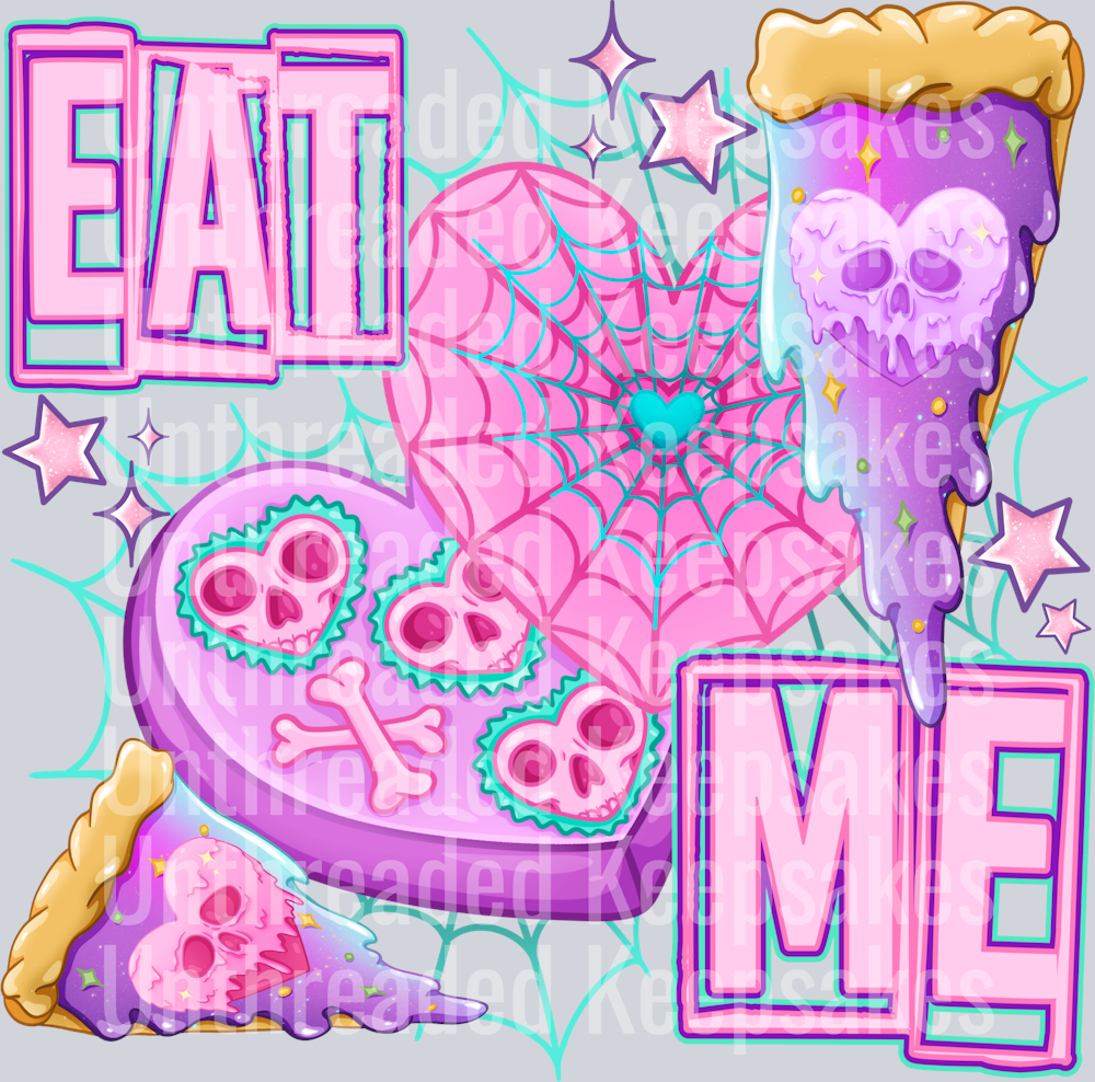 Eat me  DTF Transfer