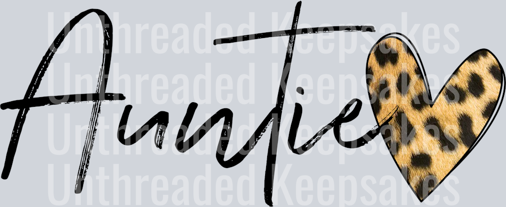 Auntieleopardheartfur DTF Transfer