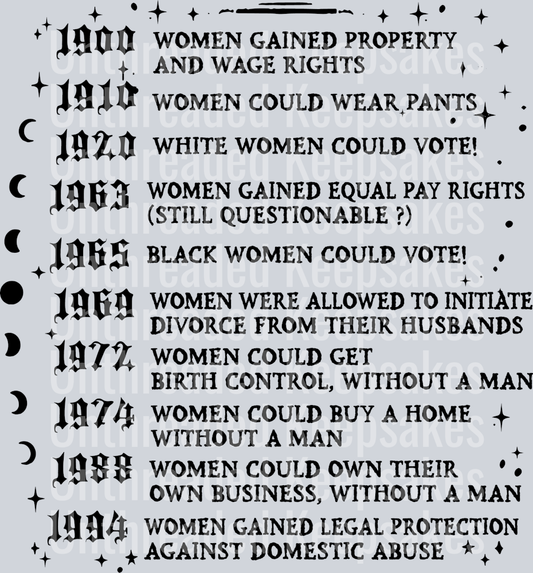 WomenRights1-DTF Transfer