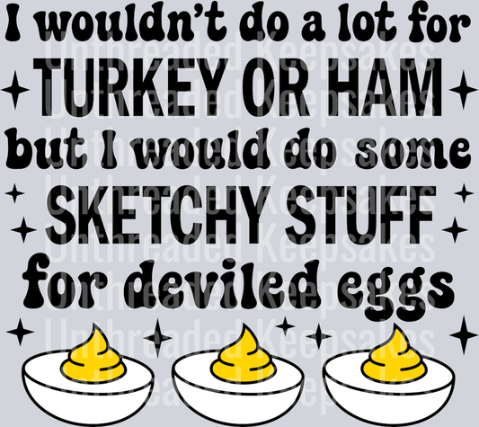 Deviled Eggs  DTF Transfer