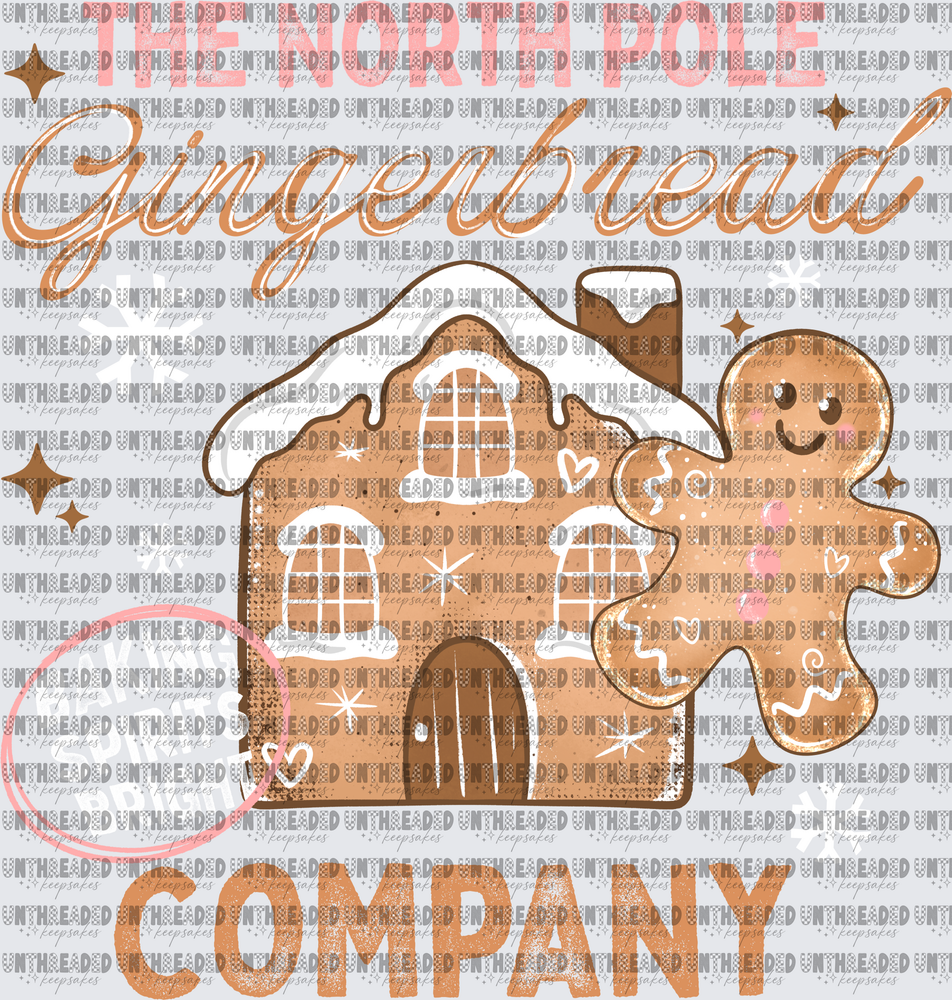 North pole gingerbread