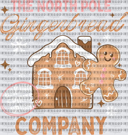 North pole gingerbread