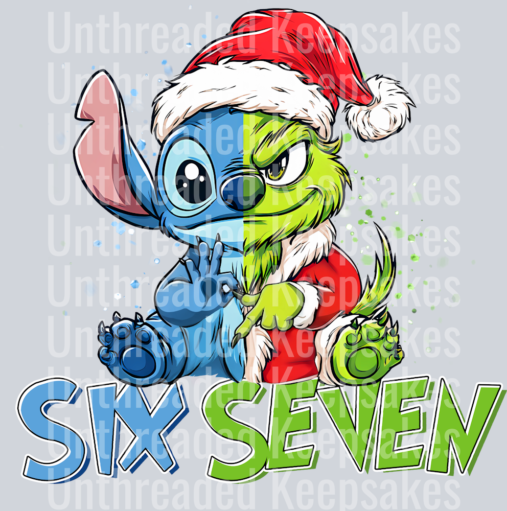 SIX SEVEN DTF TRANSFER