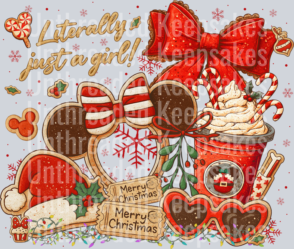 Just a girl DTF Transfer