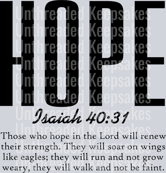 Hope- DTF Transfer