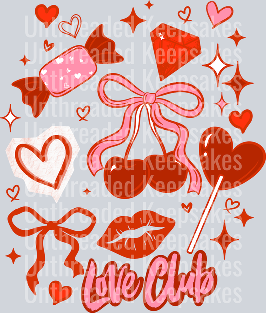 Love_Club DTF Transfer