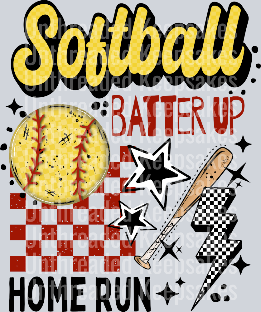 Softball_Batter_Up DTF Transfer