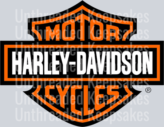 Harley_davidson_logo - DTF Transfer