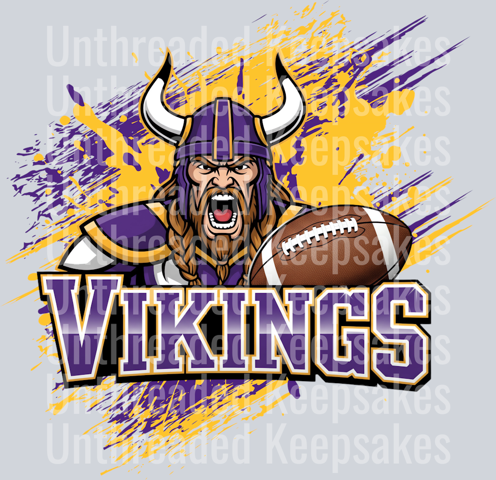 Vikings DTF Transfer