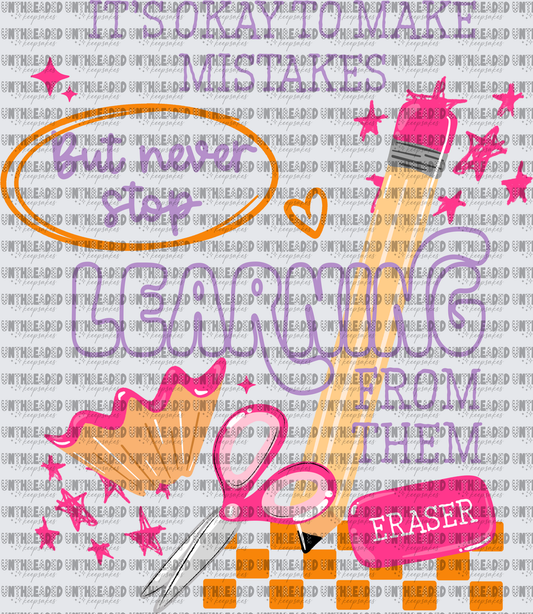 Make Mistakes