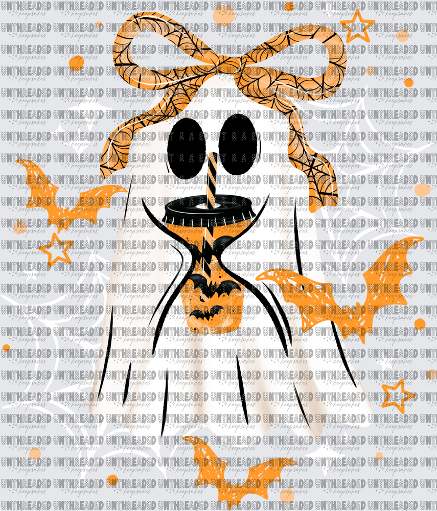 Bat Coffee Ghostie White