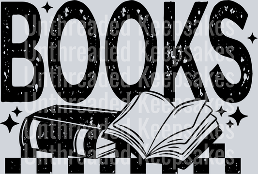 Books_Single_Color_Black 3DTF Transfer