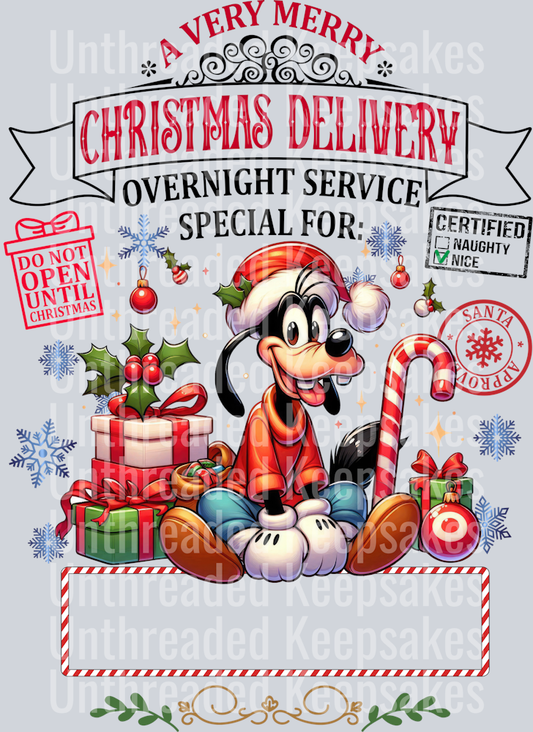 Goofy Tote Bag DTF Transfer