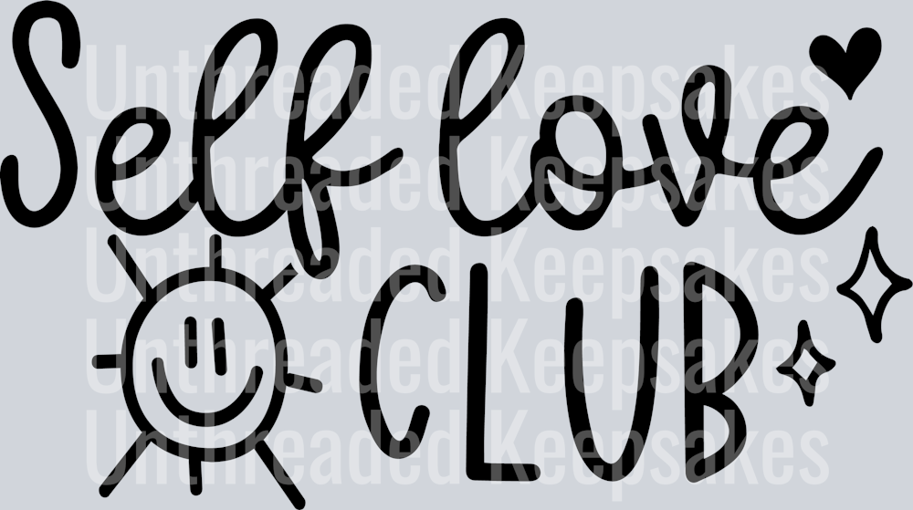 SelfLoveClub-DTF Transfer