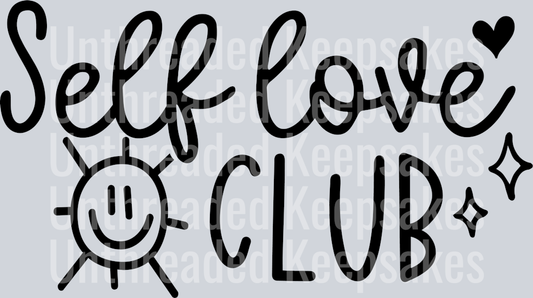 SelfLoveClub-DTF Transfer