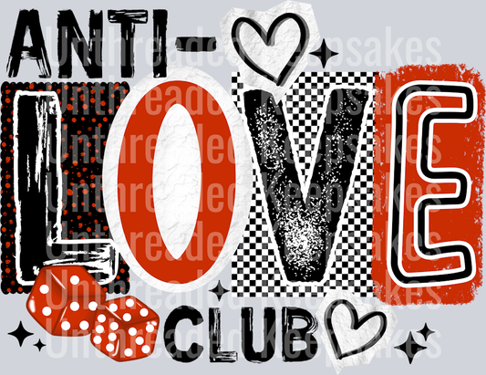 Anti_Love_Club 1 DTF Transfer