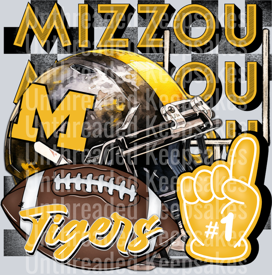 Tigers  DTF Transfer