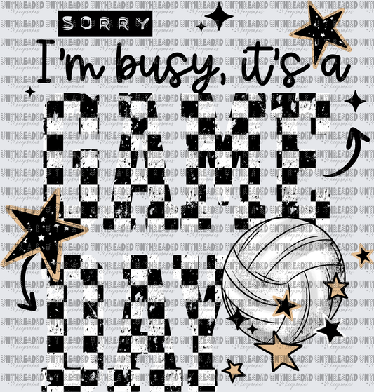 Sorry_Busy_Game_Day_Volleyball